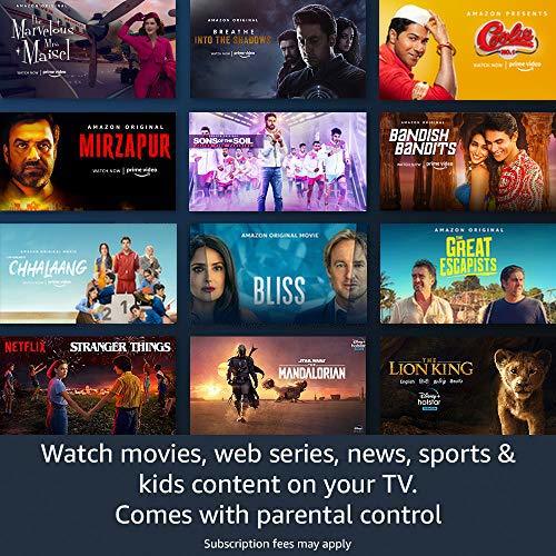 All-new Fire Tv Stick Lite With Alexa Voice Remote Lite | Stream Hd Quality Video | No Power And Volume Buttons |