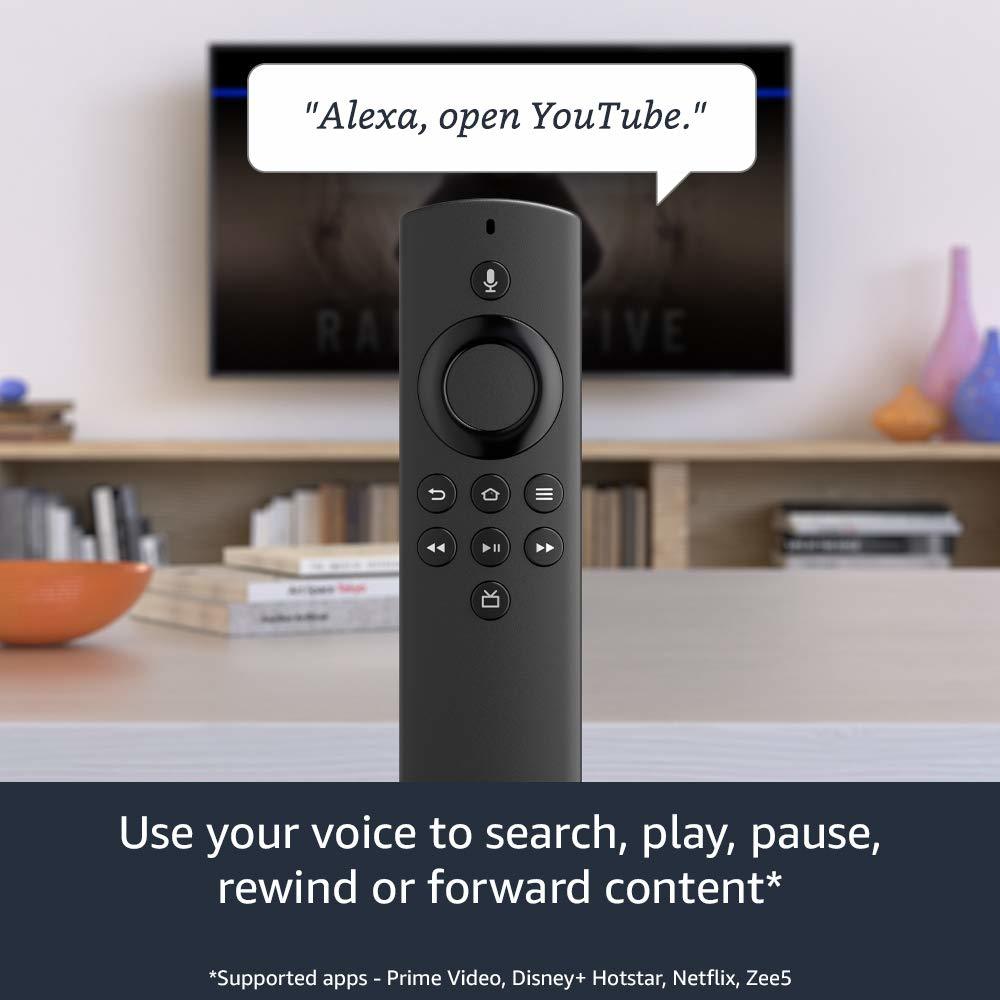 All-new Fire Tv Stick Lite With Alexa Voice Remote Lite | Stream Hd Quality Video | No Power And Volume Buttons |