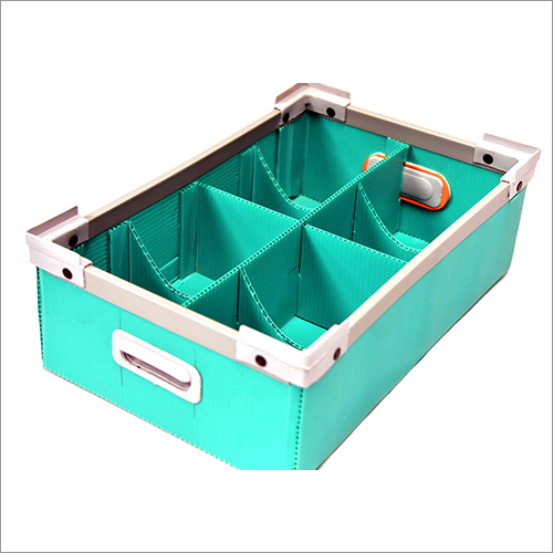 Any Color Rectangular Pp Partition Crate
