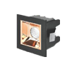Black & White Body Led Linear Spotlight 1led 2w