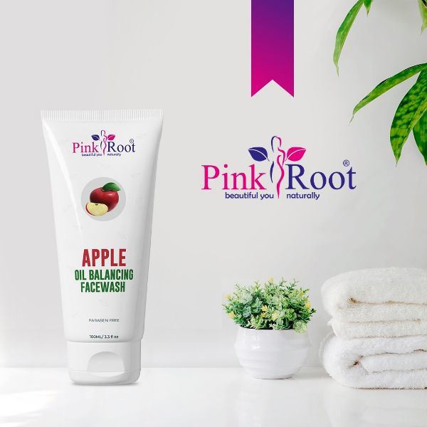 100ml Pink Root Apple Oil Balancing Face Wash Age Group: All Age Group