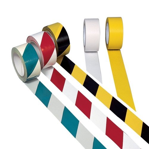 Floor Marking Tape - High-visibility, Reflective Safety Adhesive | Ideal For Hazard Marking And Space Division