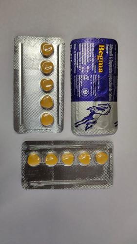 Super Begma Tablets - 5 Pills/Strip, 10 Strips/Box | Adult Dosage Guidelines, General Formulation, Store in Dry Place