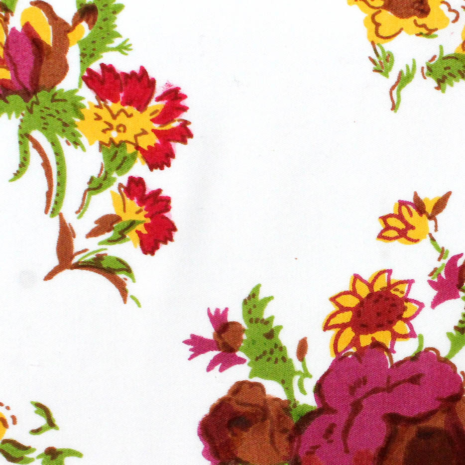Gots Certified Organic Cotton Poplin Printed Fabrics - Color: As Per Buyer Requirement