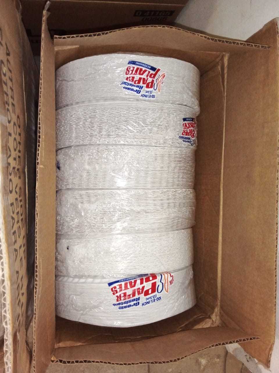 White Disposable Plate