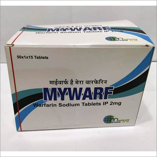 वार्फरिन सोडियम टैब आईपी 2 मिलीग्राम