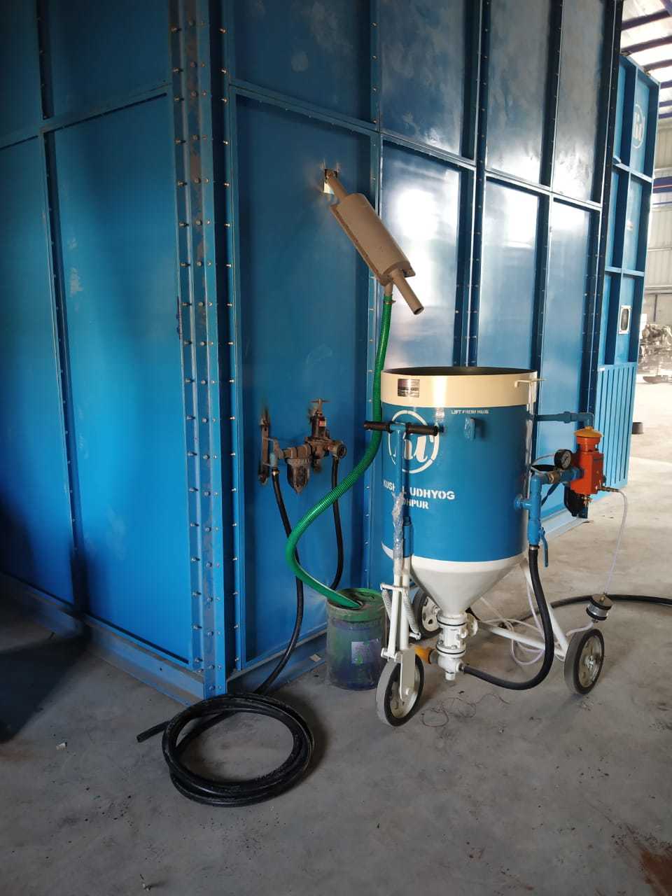 Nile Blue Pneumatic Abrasive Recovery