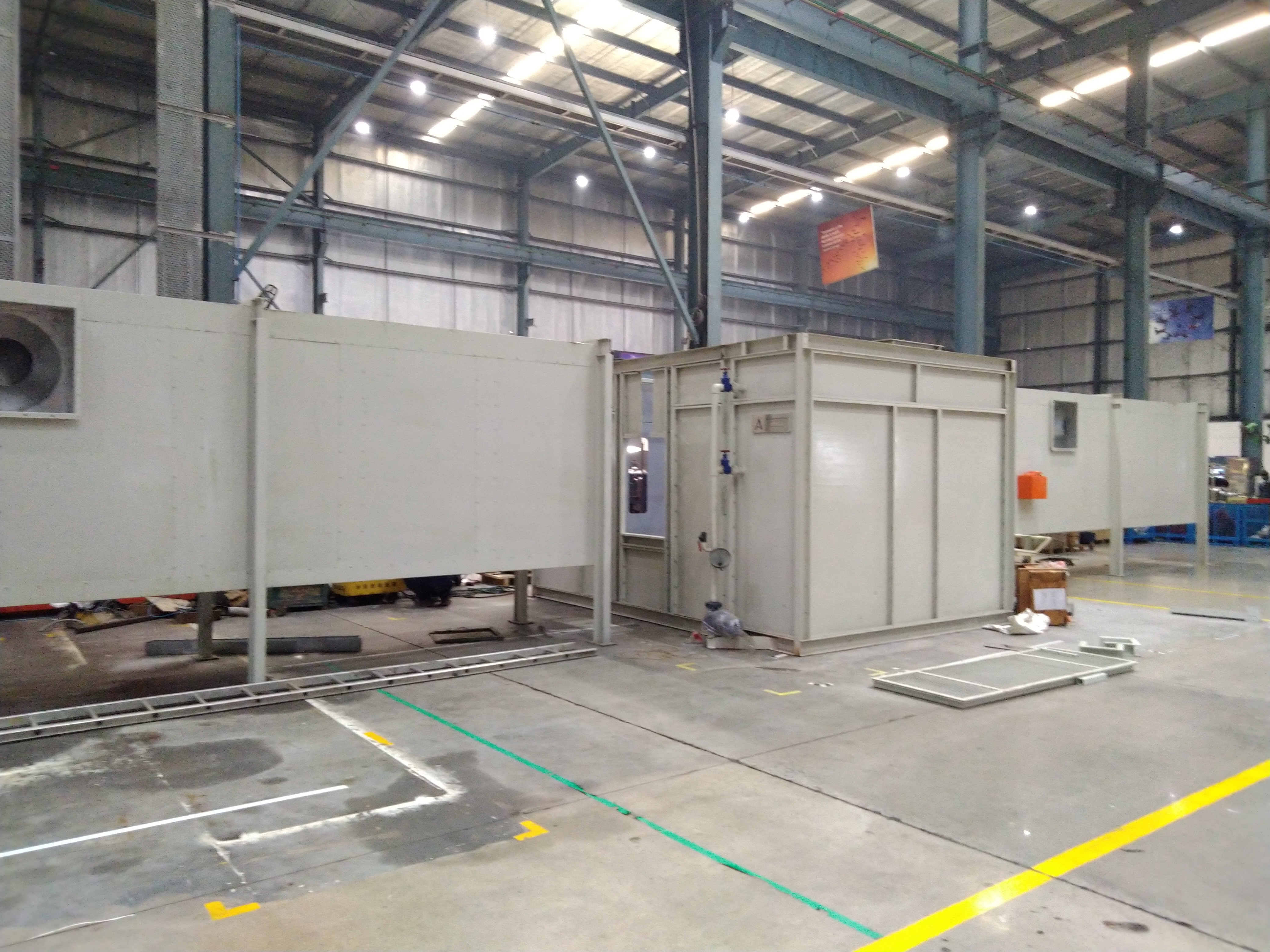 Water Curtain Paint Booth - Color: Customize