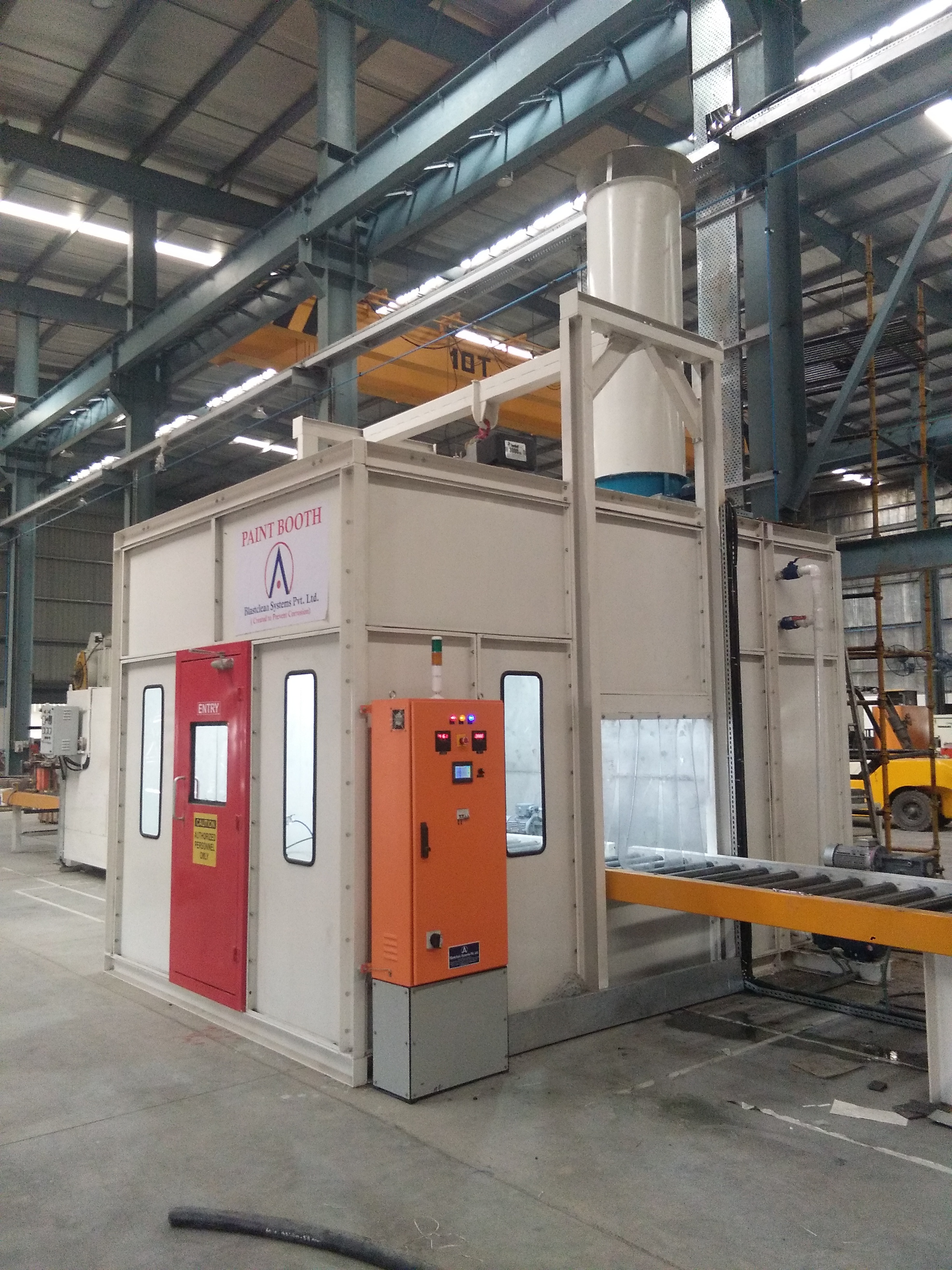 Water Curtain Paint Booth - Color: Customize