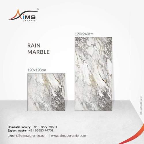 Porcelain Floor Tiles - Vitrified Tiles, 9mm Thick, Beige Color | Acid-Resistant, Heat Insulation, Non-Slip, Polished Finish
