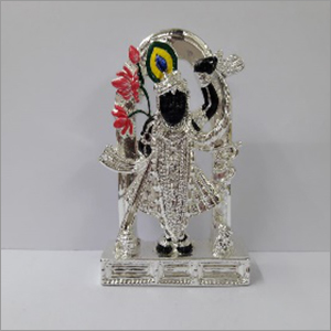 Silver Plated Shrimathji Statue