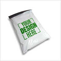 व्हाइट पैकिंग मटेरियल कूरियर बैग