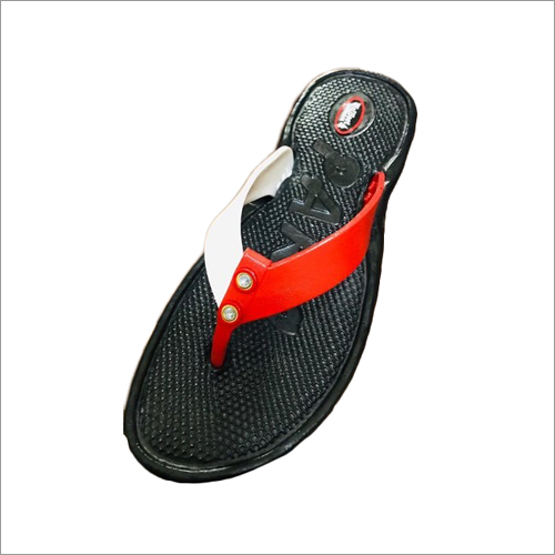 Ladies Multicolor Strap EVA Slipper - EVA Material, Size 7, Colors Black, Red and White | Lightweight, Flexible, Excellent Shock Absorption, Comfortable Design