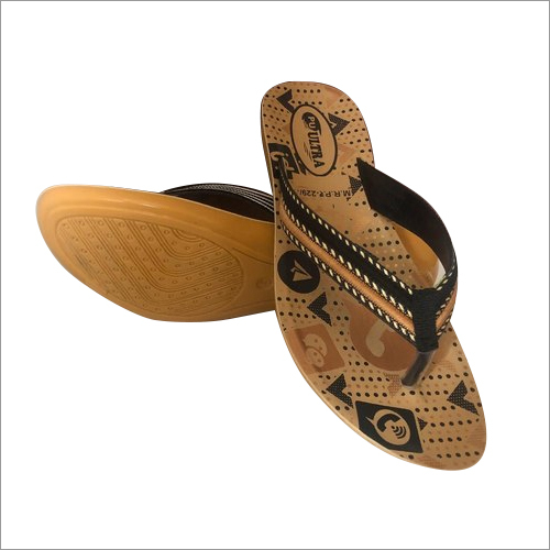 Designer Ladies Slipper - PU Material, Size 5-8, Color Mix , Daily Wear Style with Printed Pattern