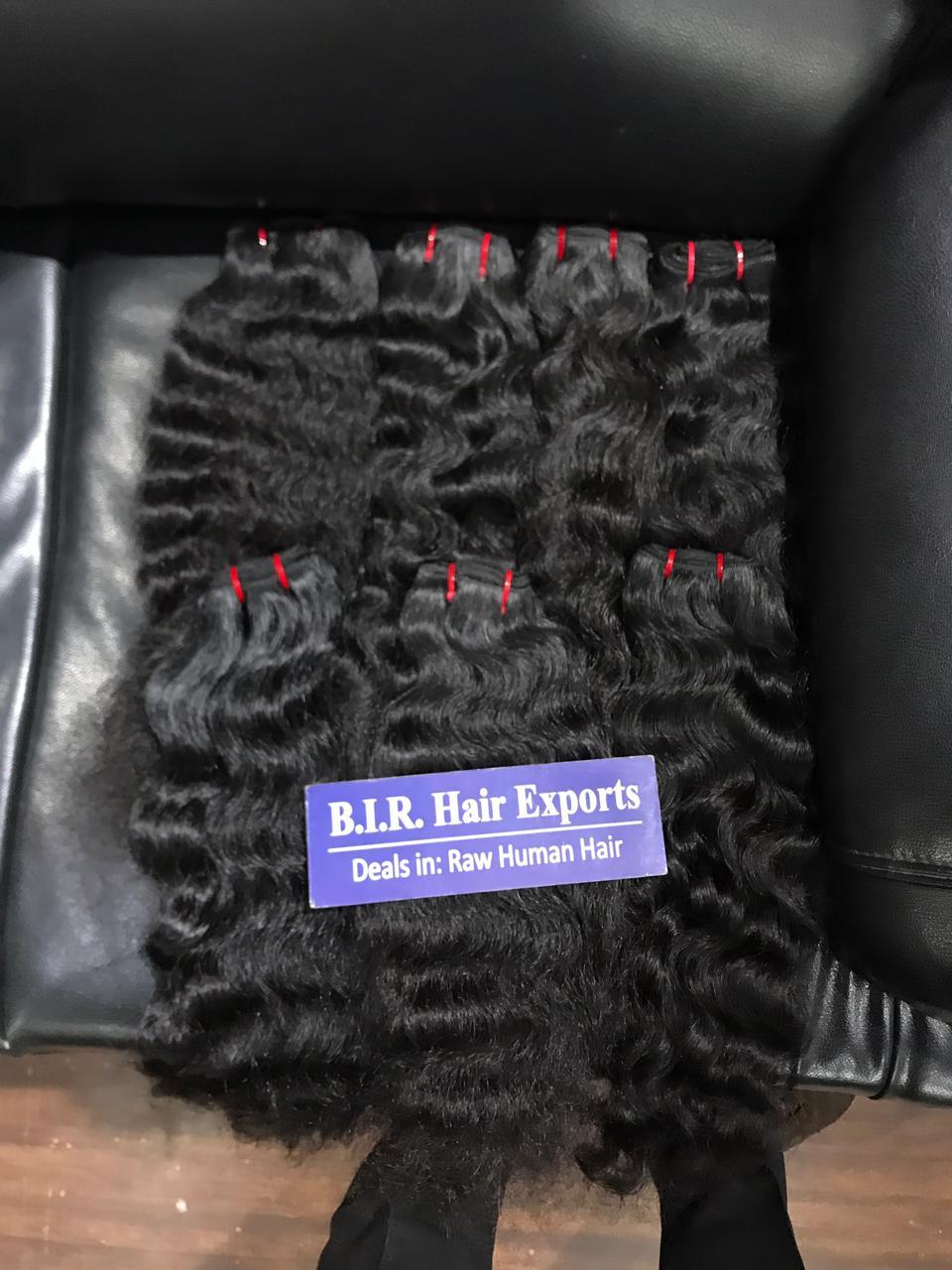 Black Hair Silky Straight Weft