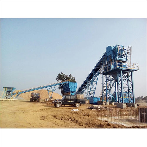 Blue Apt 45 Portable Concrete Batching Plant