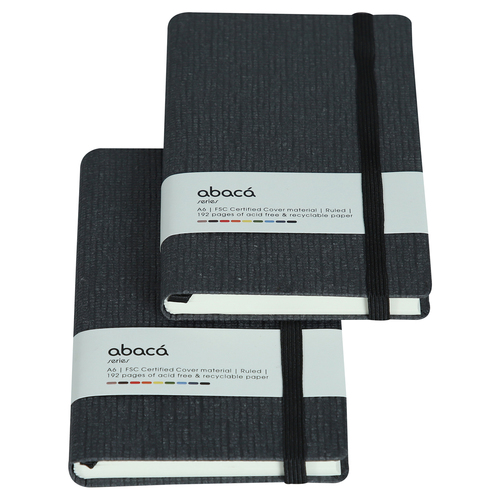 Comma Abaca - A6 साइज़ - हार्ड बाउंड नोटबुक