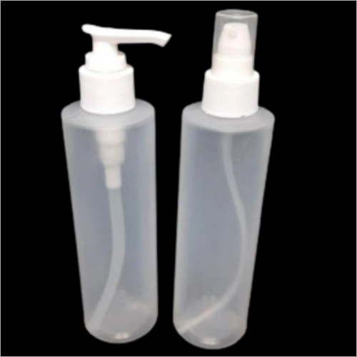 200ml HDPE Bottle With Lotion Pump - HDPE Material, 200ml Size, Transparent Color | Rigid Build with Convenient Lotion Pump Dispensing