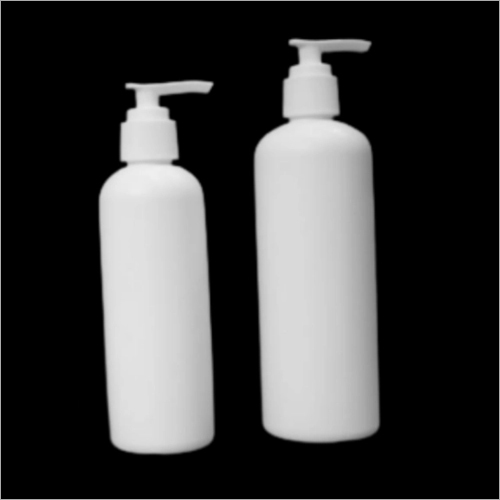 HDPE Shampoo Bottle - Rigid Plastic, Various Sizes Available, White Color - Ideal for Controlled Dispensing with Lotion Pump