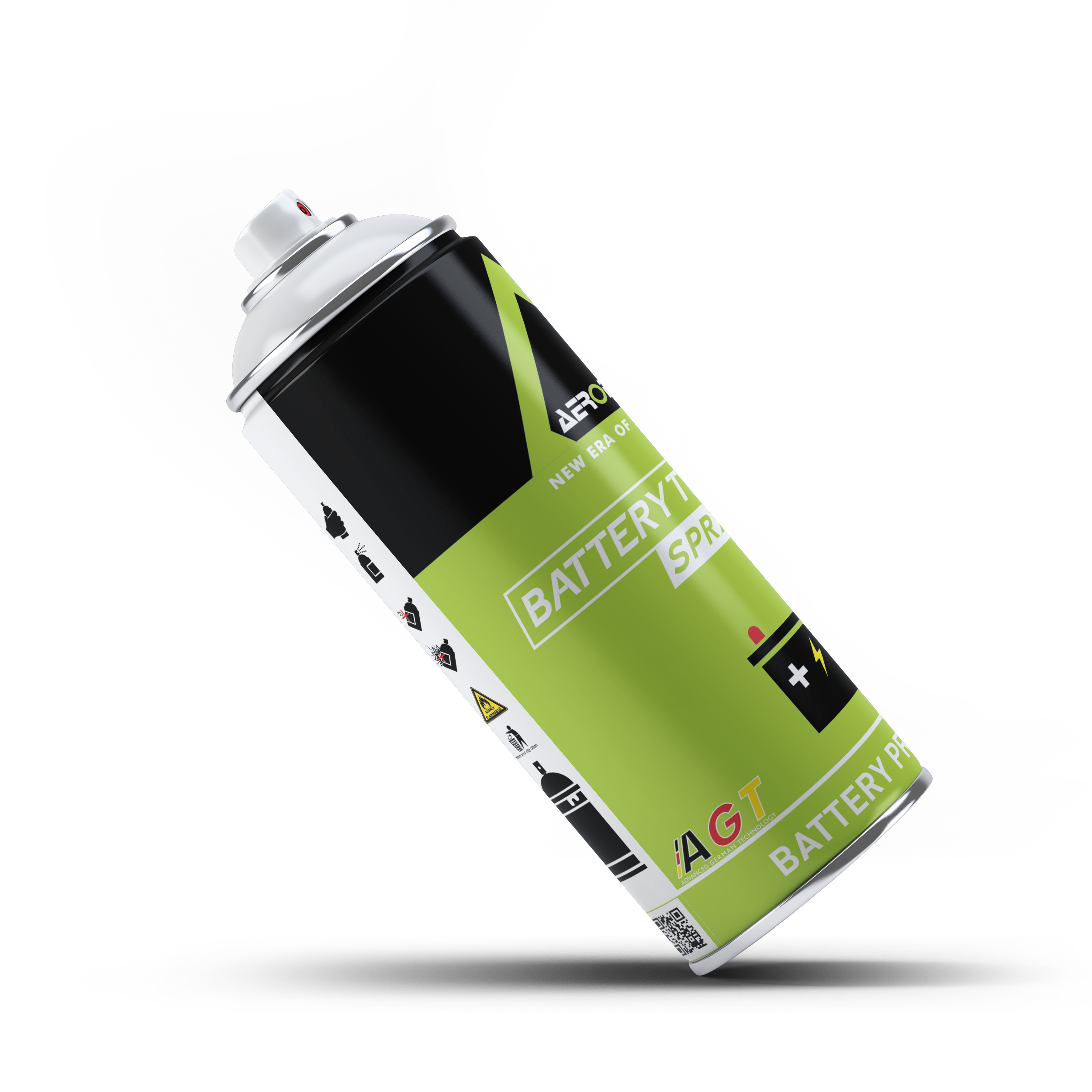Aerofor Battery Terminal Protector Spray - Blue Color, Fast Drying, Moisture Protection, Eliminates Acid Salt Corrosion, Improves Contact Efficiency, Extends Battery Life