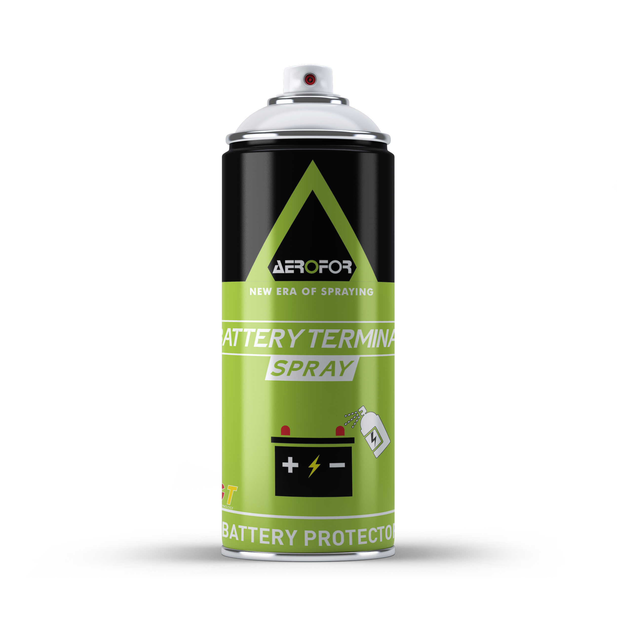 Aerofor Battery Terminal Protector Spray - Blue Color, Fast Drying, Moisture Protection, Eliminates Acid Salt Corrosion, Improves Contact Efficiency, Extends Battery Life