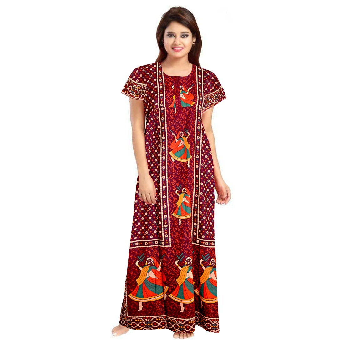 Rayon Gujri Nighty