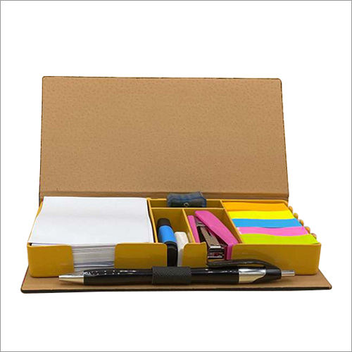 Pu Stationery Set