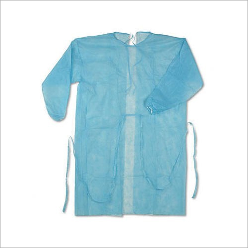 Blue Isolation Gown