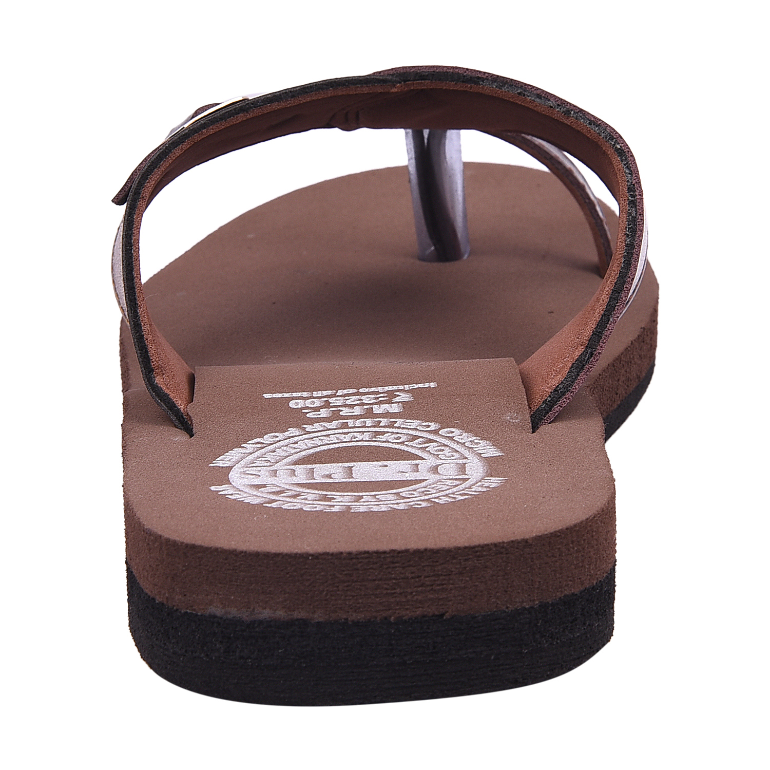Mcp Slippers - Synthetic Leather Upper, Rubber Sole, Gold Color | Sizes 5-11 For Women, Ideal For All Seasons