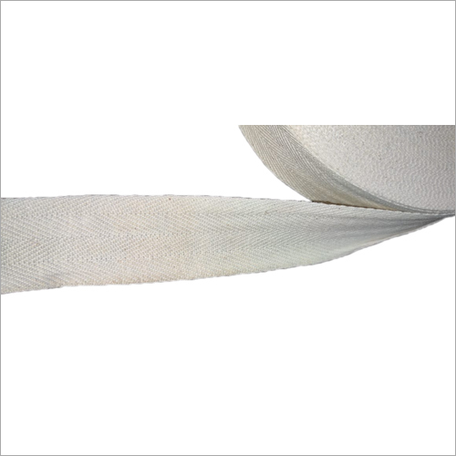 सफेद पॉलिएस्टर वेबबिंग टेप