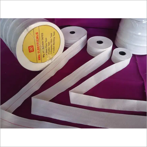 White Polyester Fibre Webbing Tape