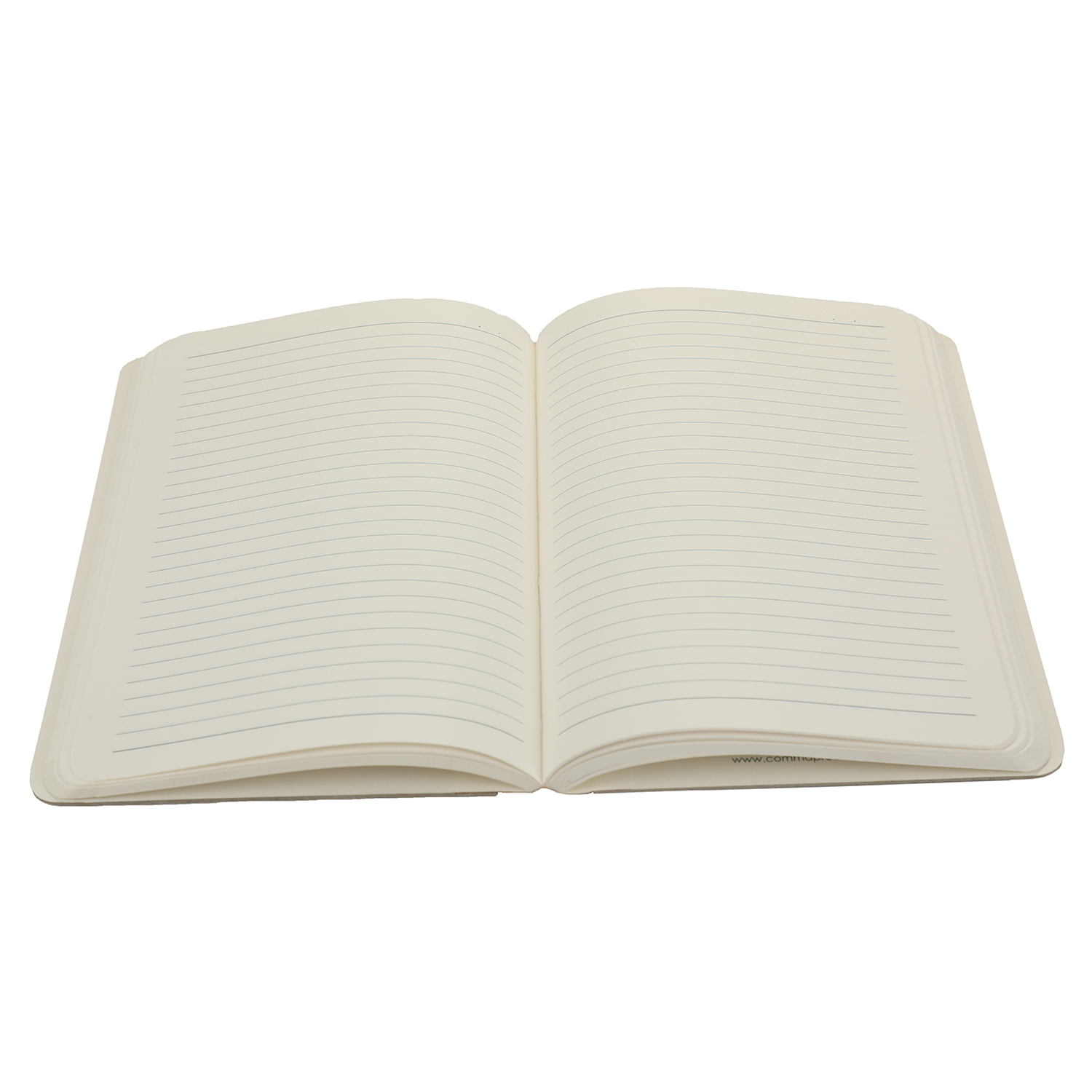 Comma Ecologique A5 Hard Bound Notebook - 192 Pages, 80gsm Natural Shade Paper, Recycled Paper Board Cover, Elastic Band Closure, Ideal For Note-taking