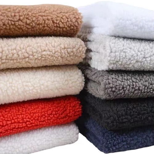 Super Soft Sherpa Fabric - Knitted Polyester, 72-84 Inch Width | Solid Color, Brushed Pattern, Machine Washable for Long-Lasting Comfort