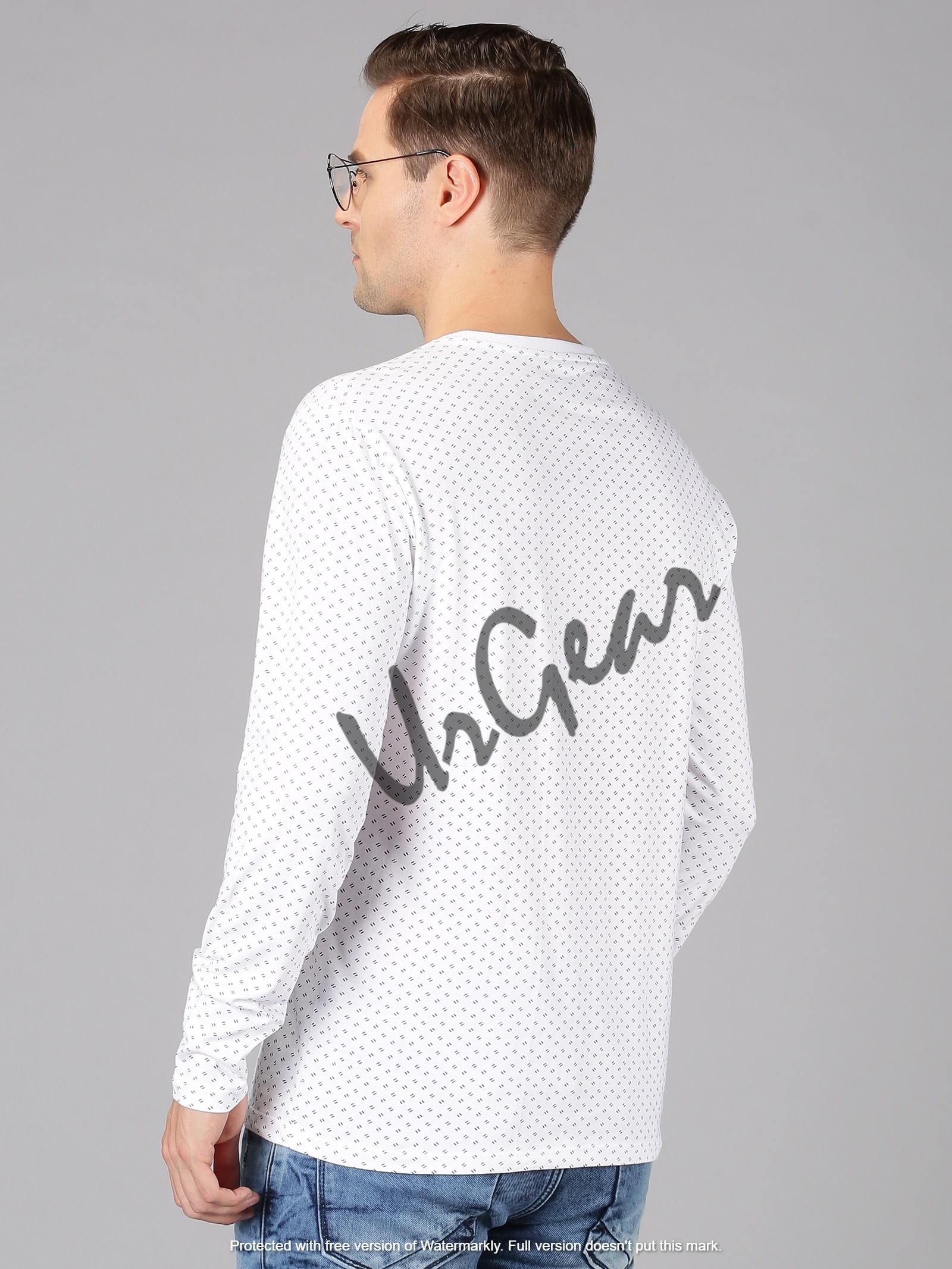 Off White Mens Full Sleeve T Shirts