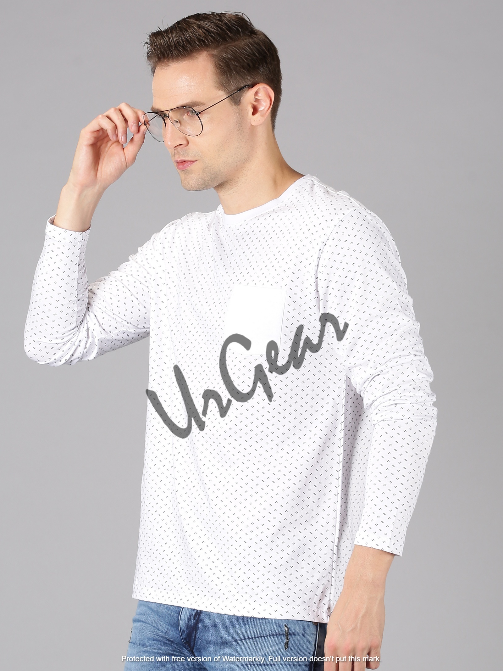 Off White Mens Full Sleeve T Shirts
