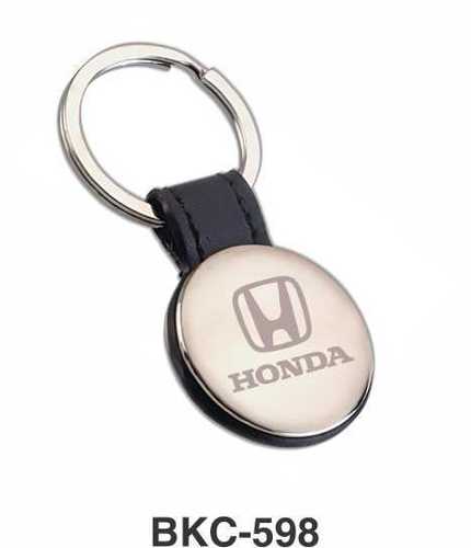 Round Metal Keychain