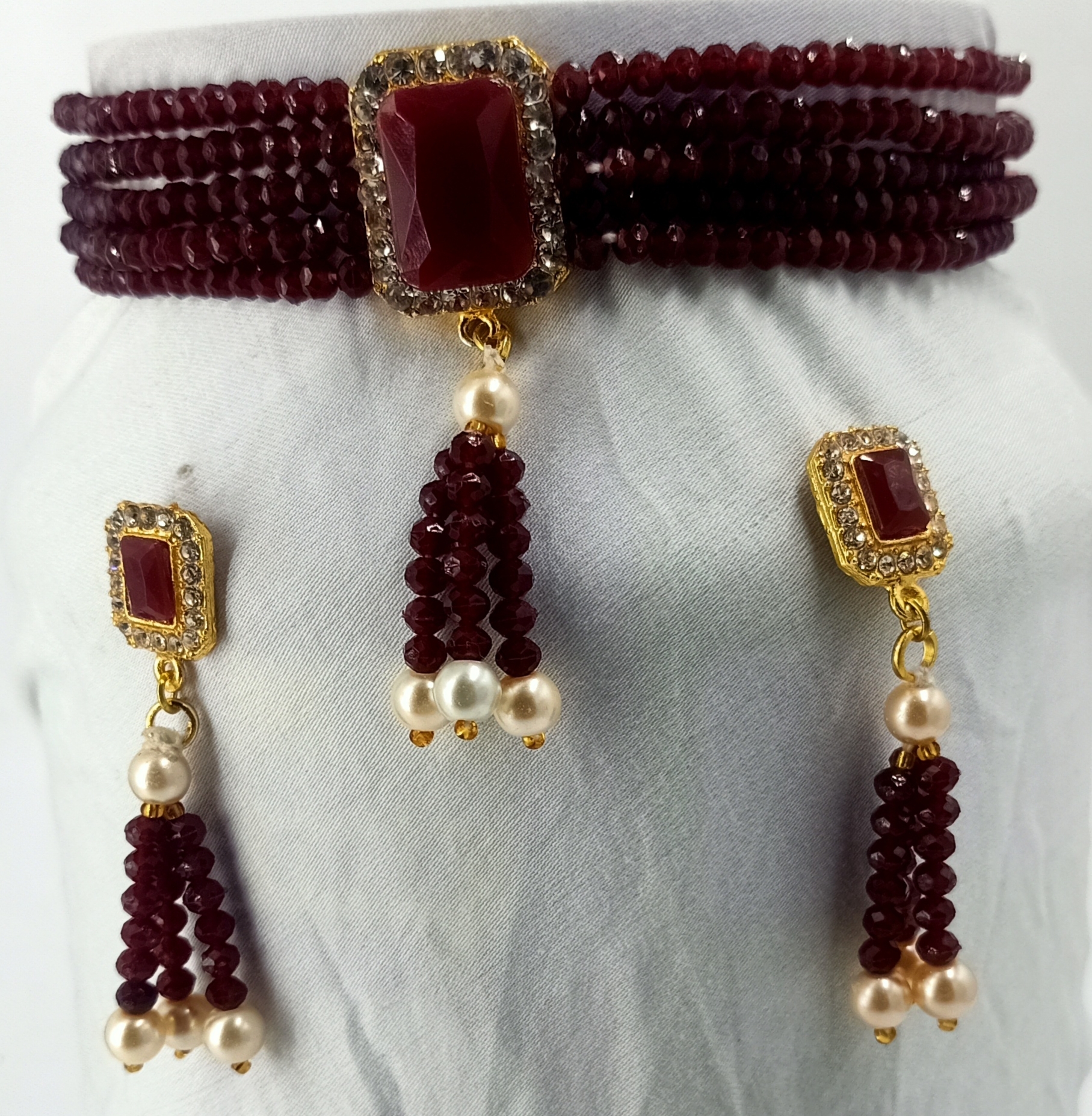 Crytal Necklace Set