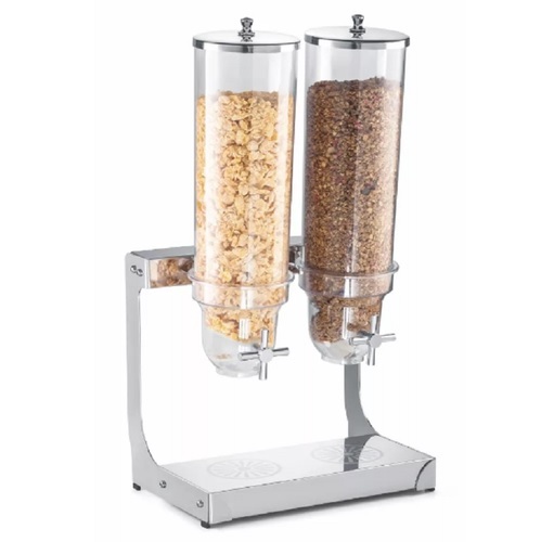 3 प्लस 3 लीटर पीसी अनाज डिस्पेंसर