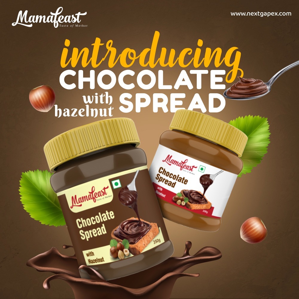 200gm Chocolate Spread With Hazelnut - 200 Gram, Cartoon Shape | Delicious Chocolate Spread With Hazelnut, 2 Months Shelf Life