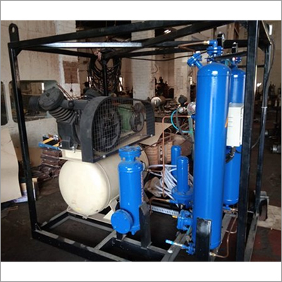 Industrial Dry Air Generator On Rent - Color: Black And Blue
