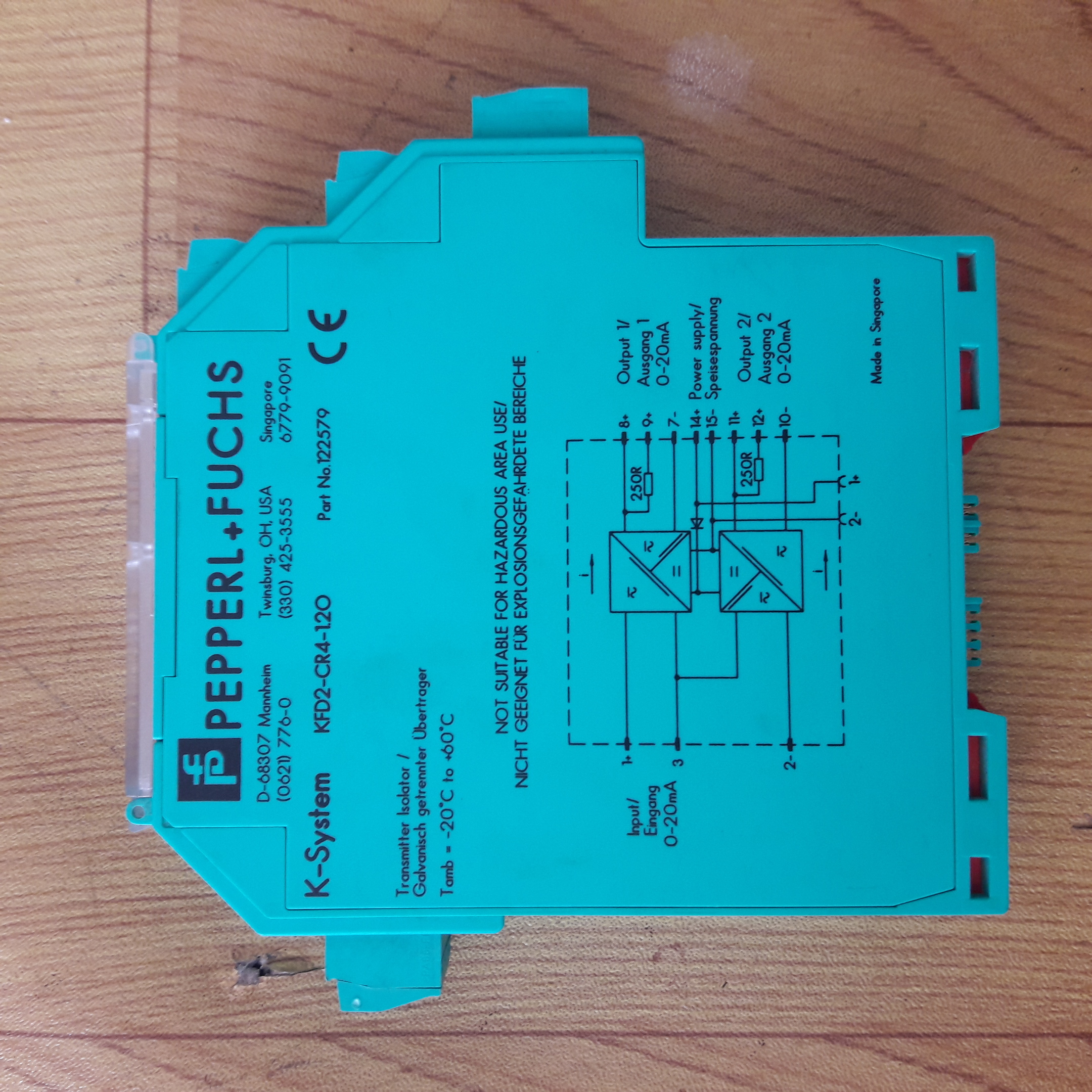 Pepper Fuchs Kfd2-cr4-120 122579