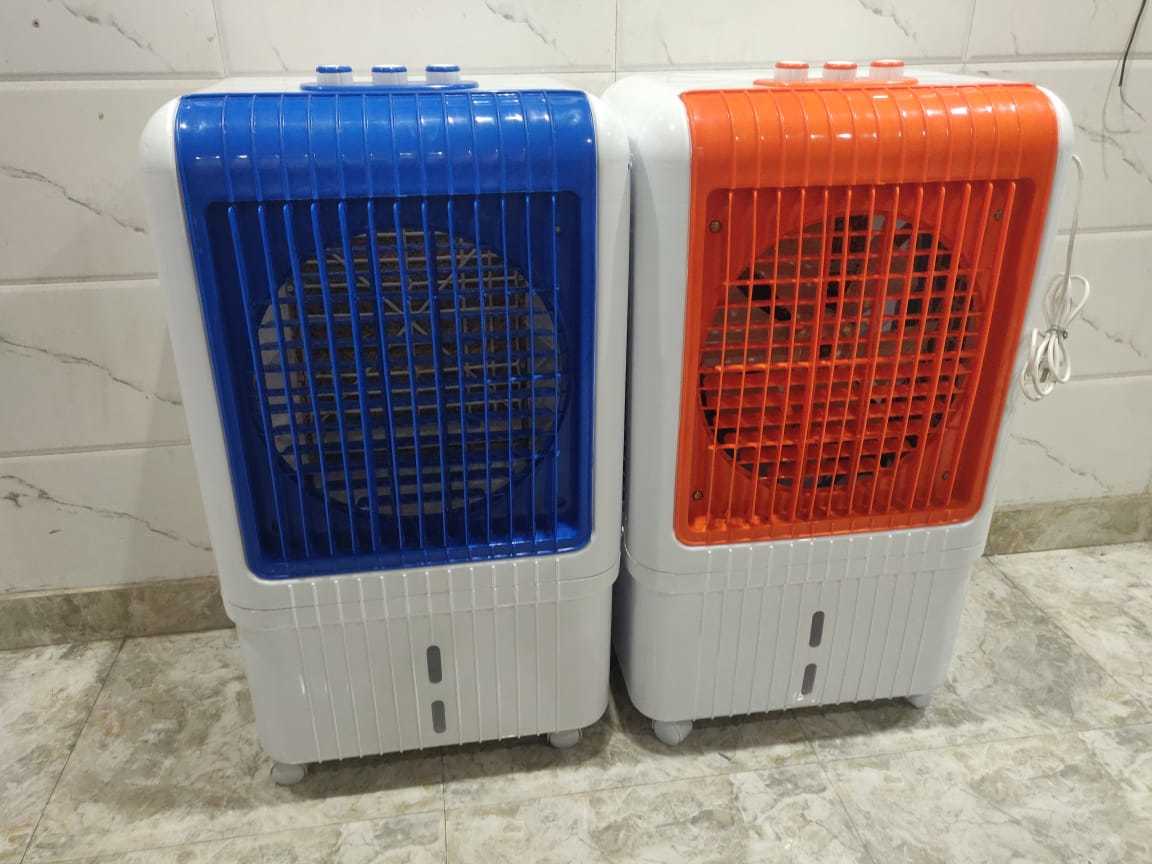 Sprint -16 Plastic Air Cooler Body - Color: Blue & Orange