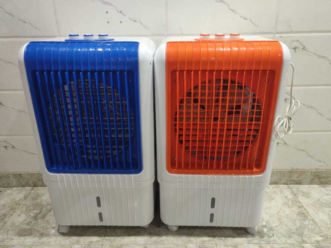 Sprint -16 Plastic Air Cooler Body - Color: Blue & Orange