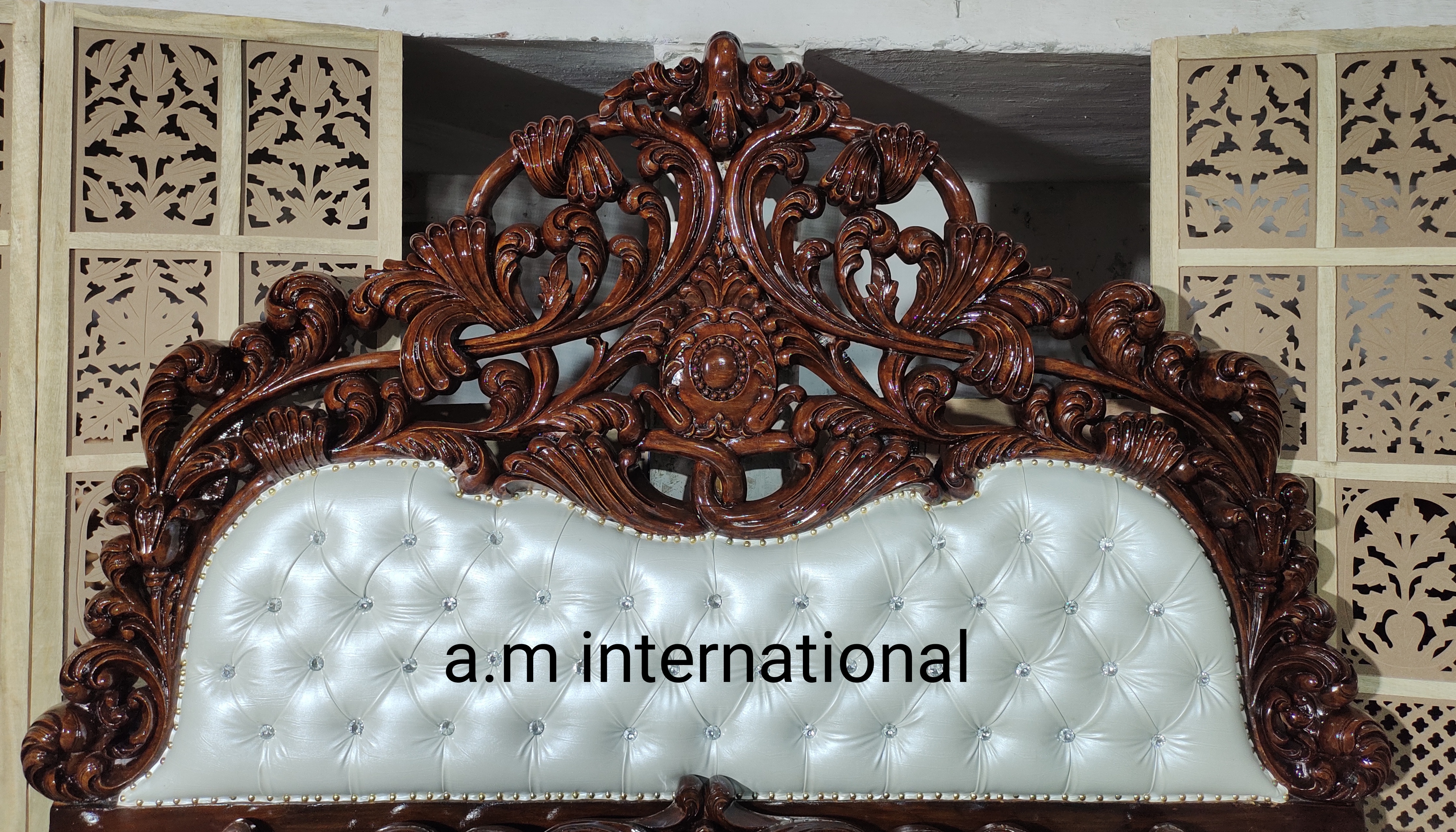 Handmade Wooden Bed Frame