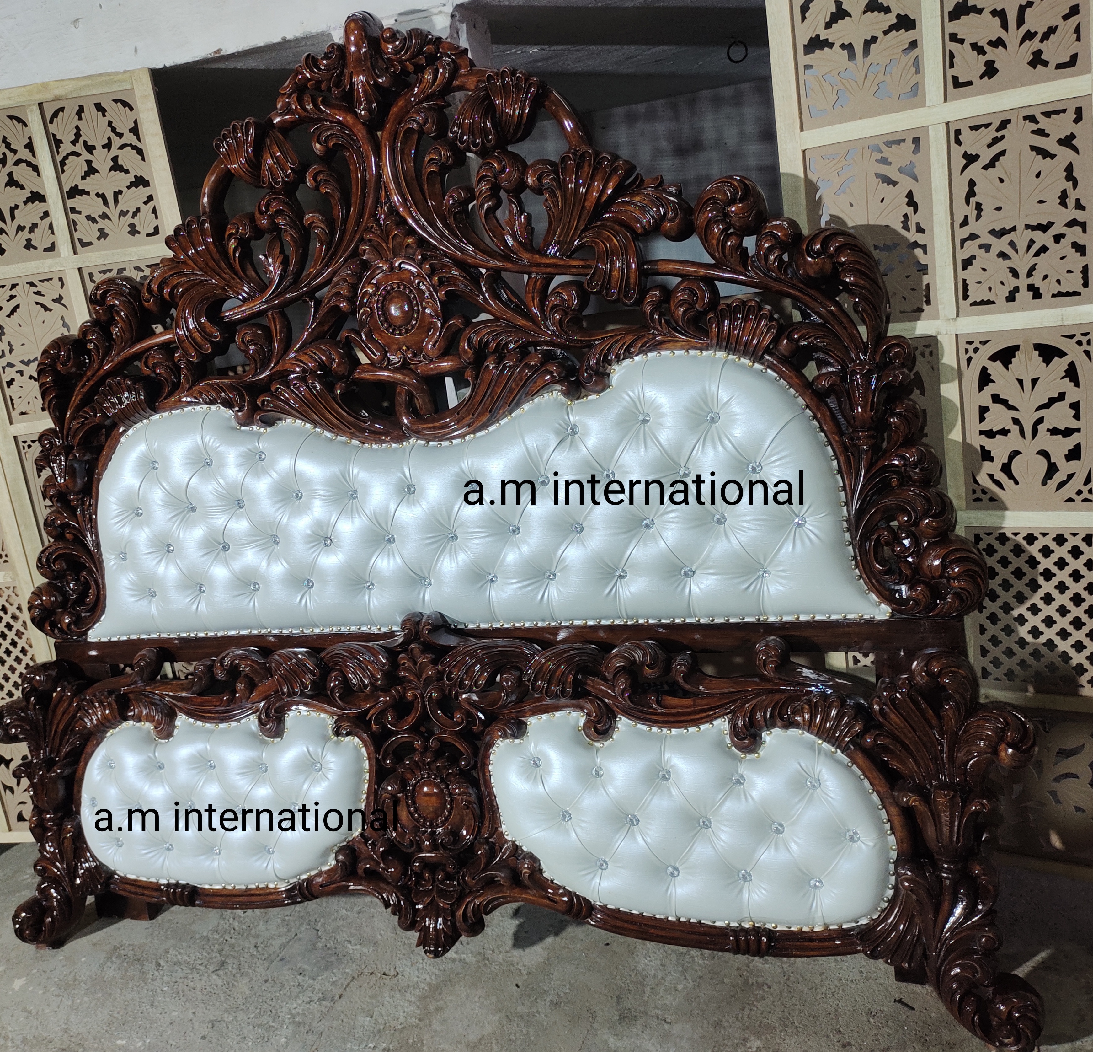 Handmade Wooden Bed Frame
