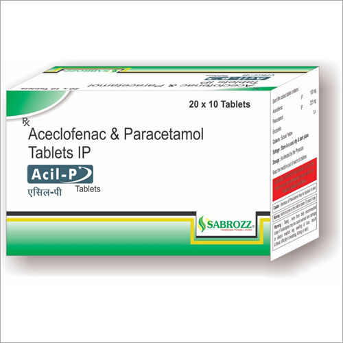 एसिल-P_aceclofenac और पैरासिटामोल टैबलेट