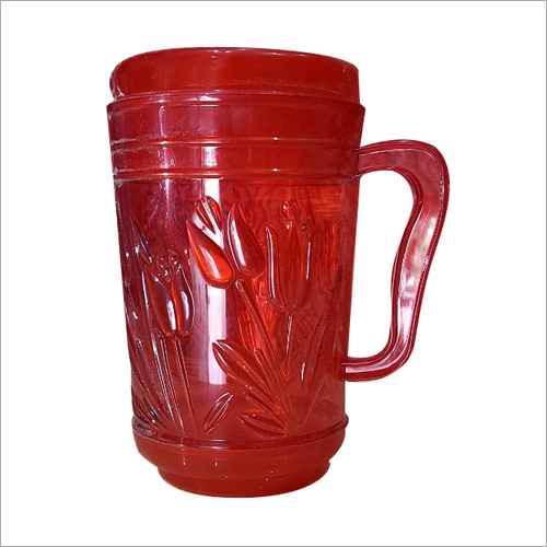 Red Plastic Water Jug