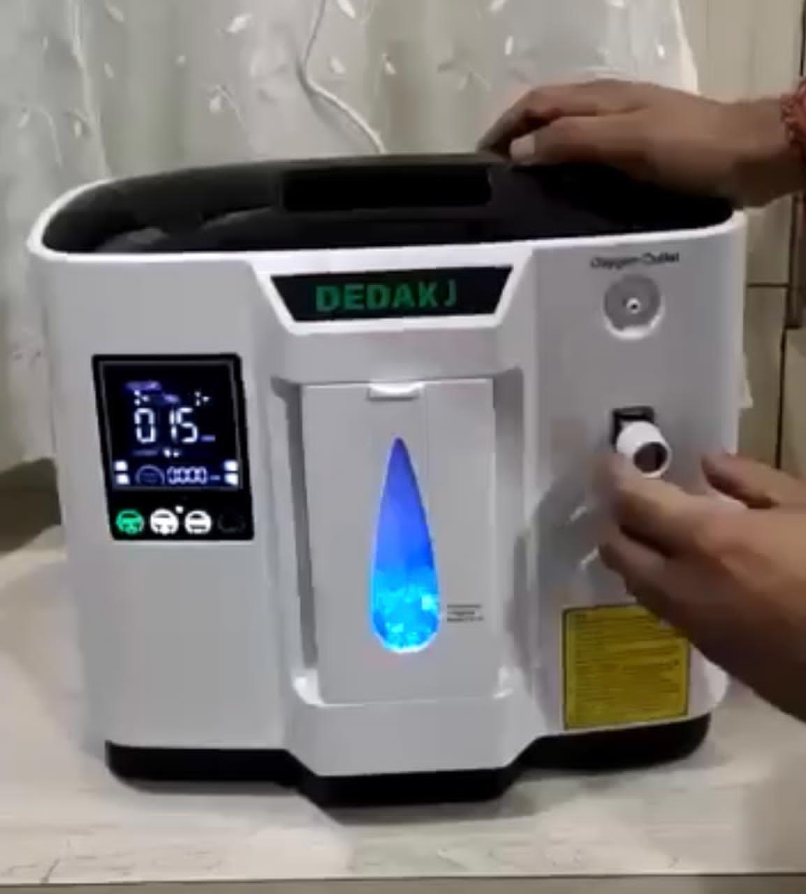 Oxygen Concentrator Dedakj De-2a Black