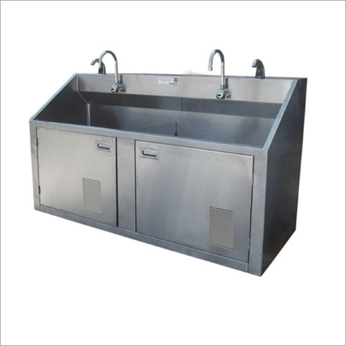 Scrub Station With Sensor Without Sensor