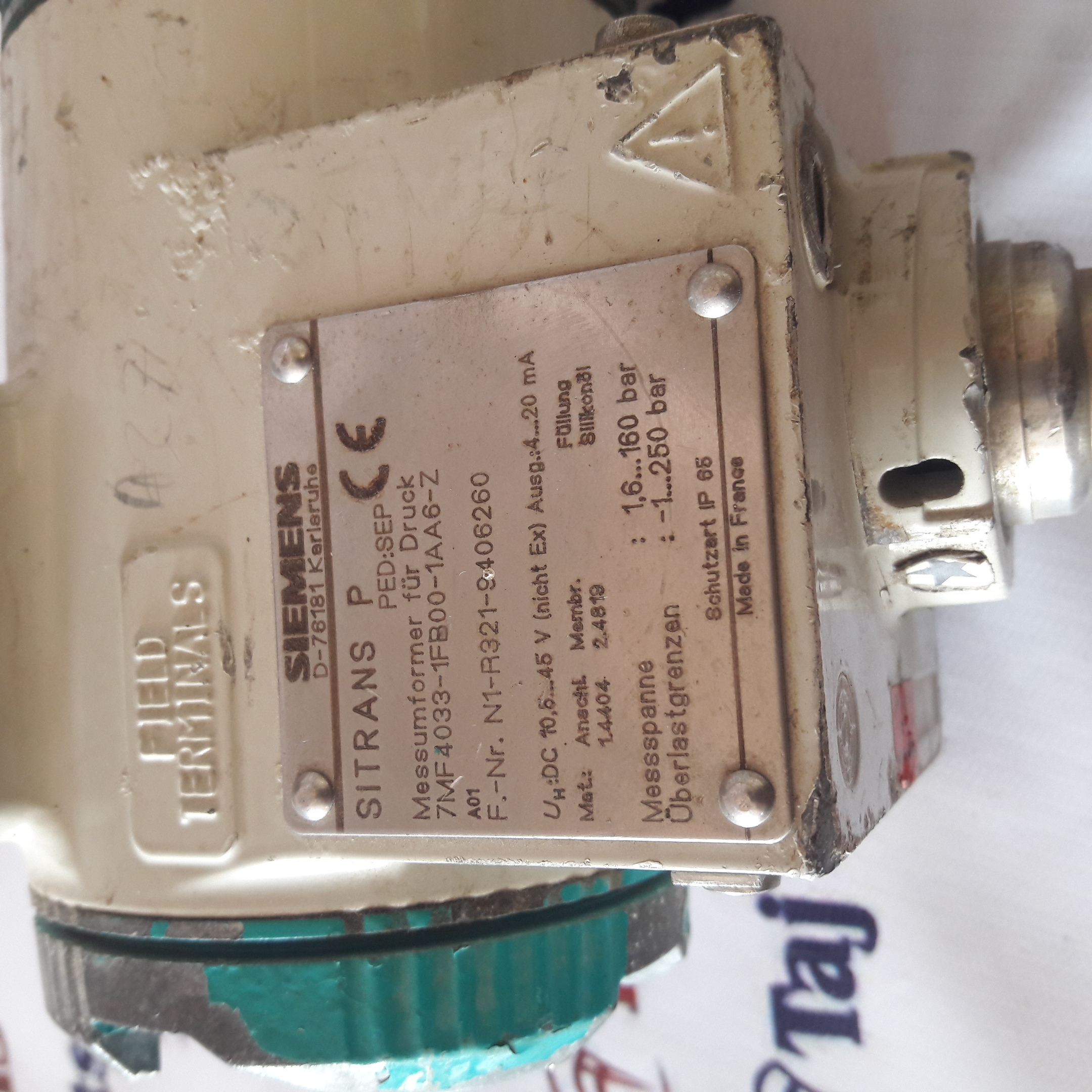 Siemens D-76181 7mf4033-1fb00-1aa6-z